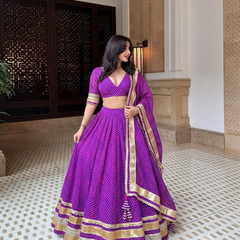 Leheriya Lehenga