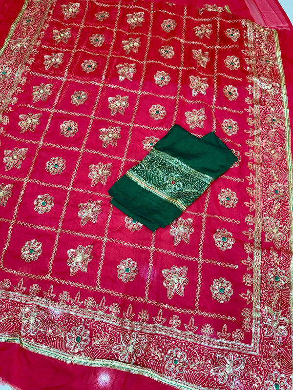 Rajwadi Saree