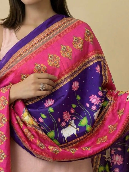 Gajji Silk Dupatta