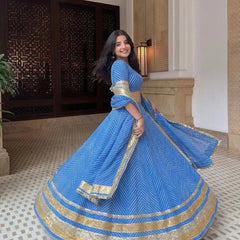 Leheriya Lehenga