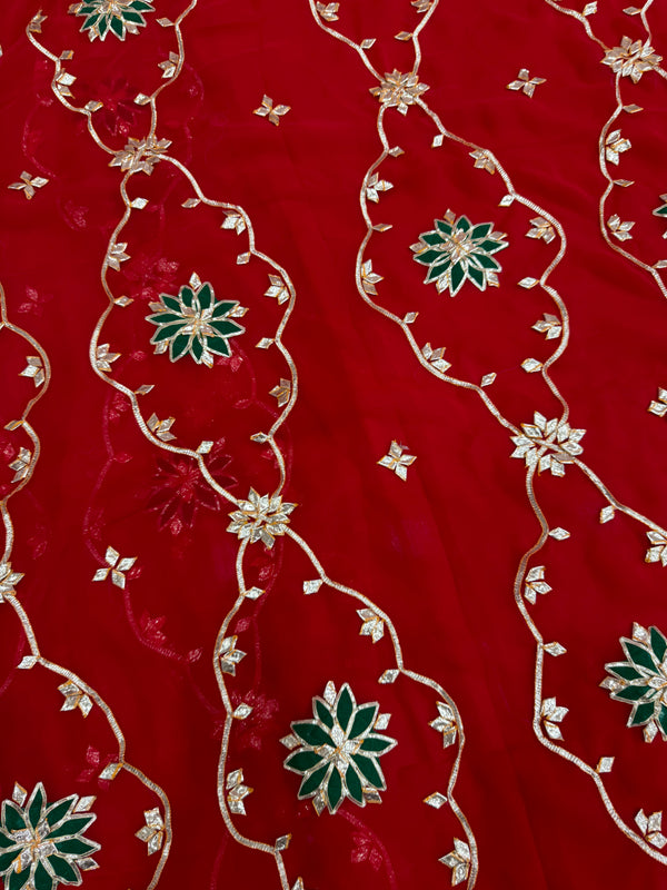 Kacha Gota Saree