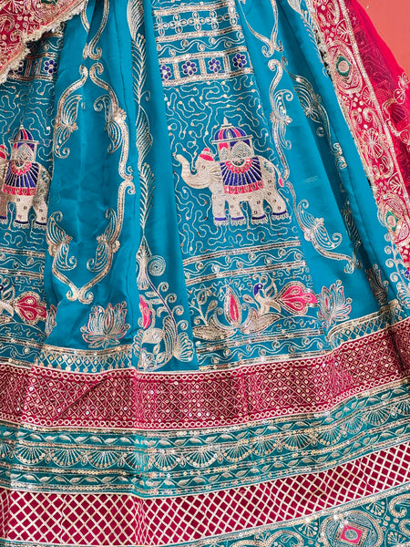 Rajwadi Lehenga