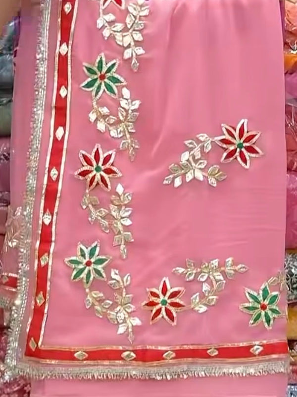 Flower Saree