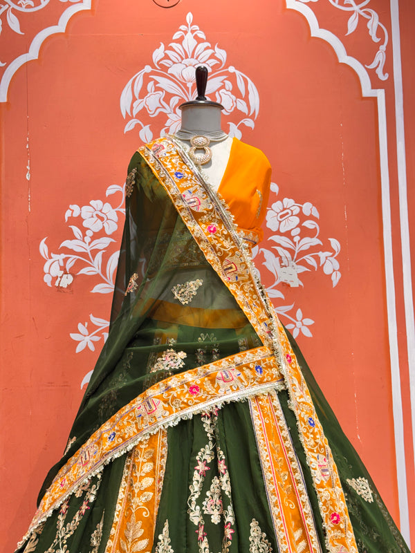 Rajwadi Lehenga