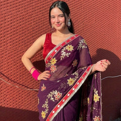 Flower Saree