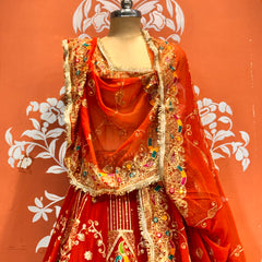 Rajwadi Lehenga