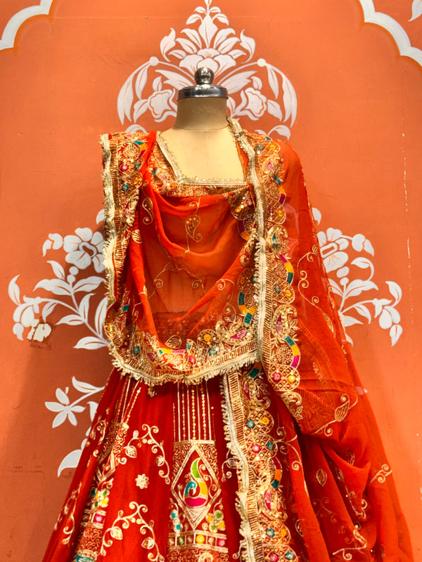 Rajwadi Lehenga