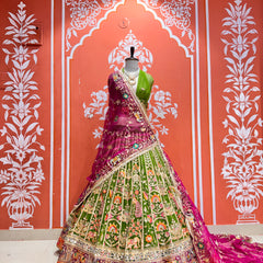Rajwadi Lehenga
