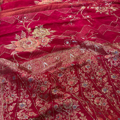 Pure Khaddi Georgette Saree