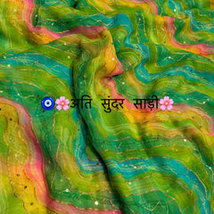 Leheriya Saree
