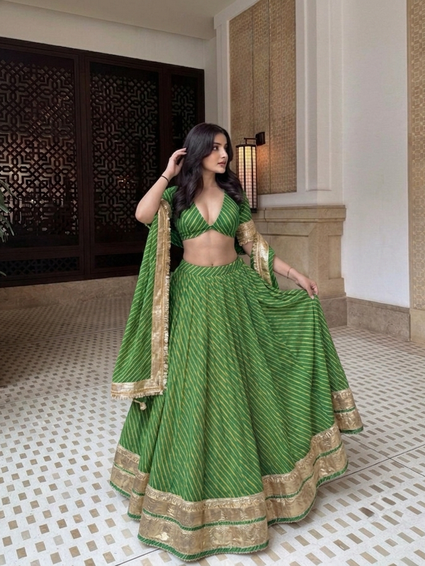Leheriya Lehenga