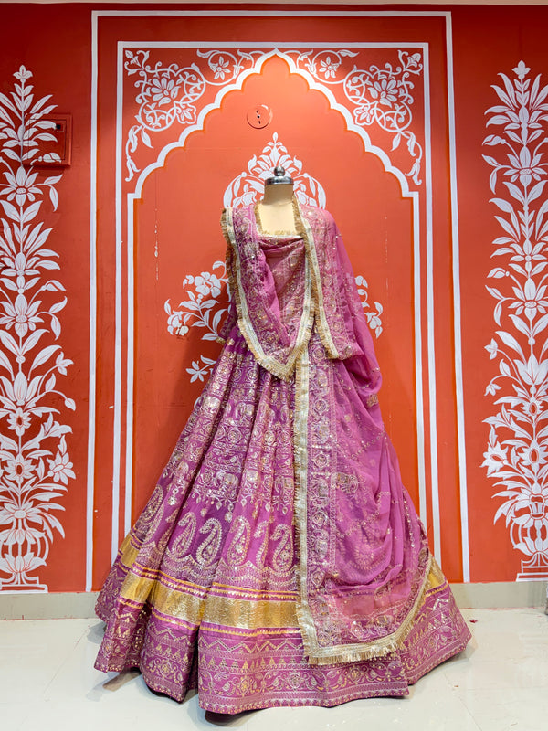 Rajwadi Lehenga