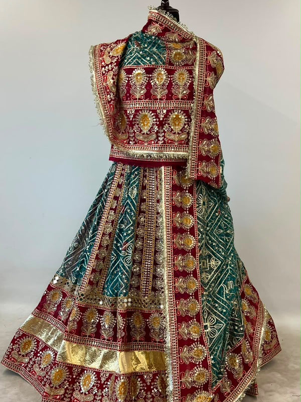 Rajwadi Lehenga