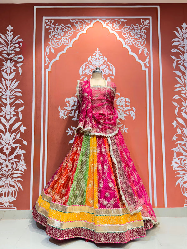 Rajwadi Lehenga