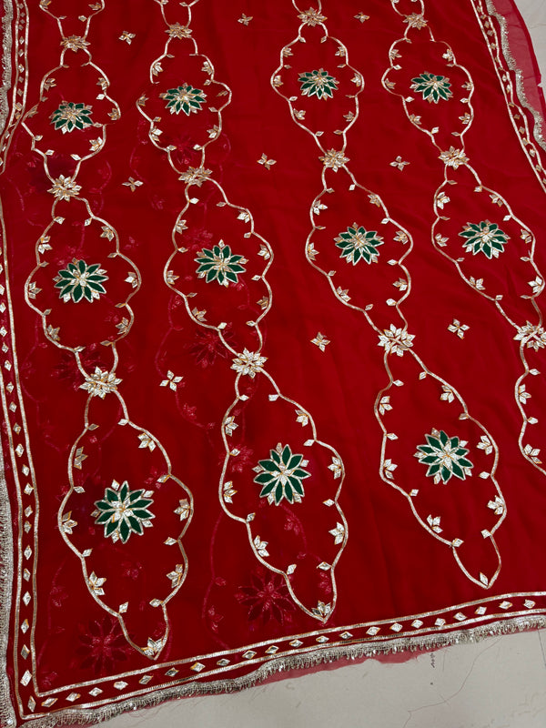 Kacha Gota Saree