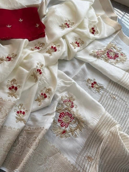 Moonga Silk Saree