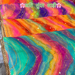Leheriya Saree