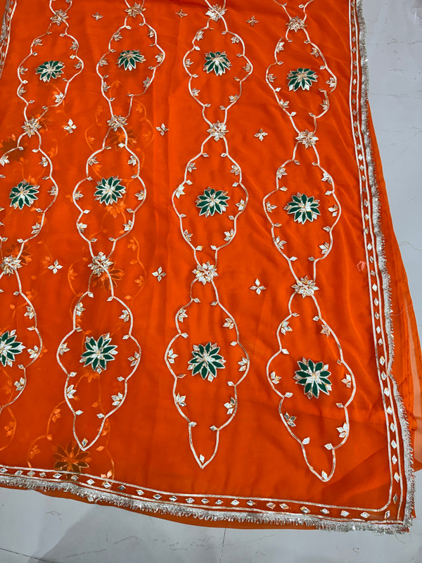 Kacha Gota Saree