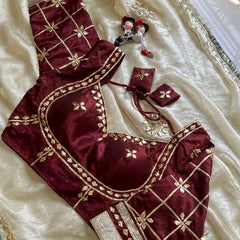 Aangi Gazi Silk Blouse