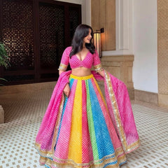 Leheriya Lehenga