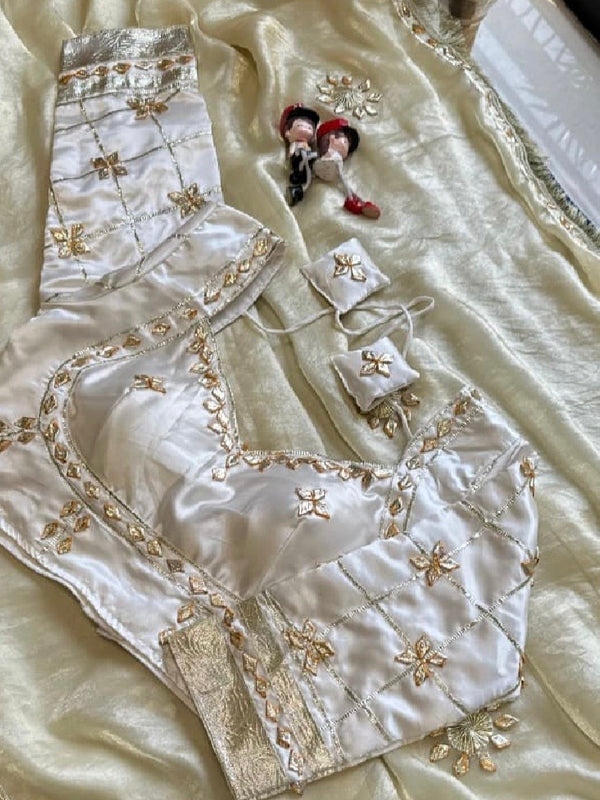 Aangi Gazi Silk Blouse