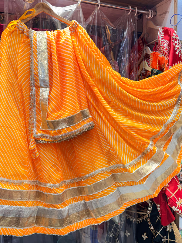 Leheriya Lehenga