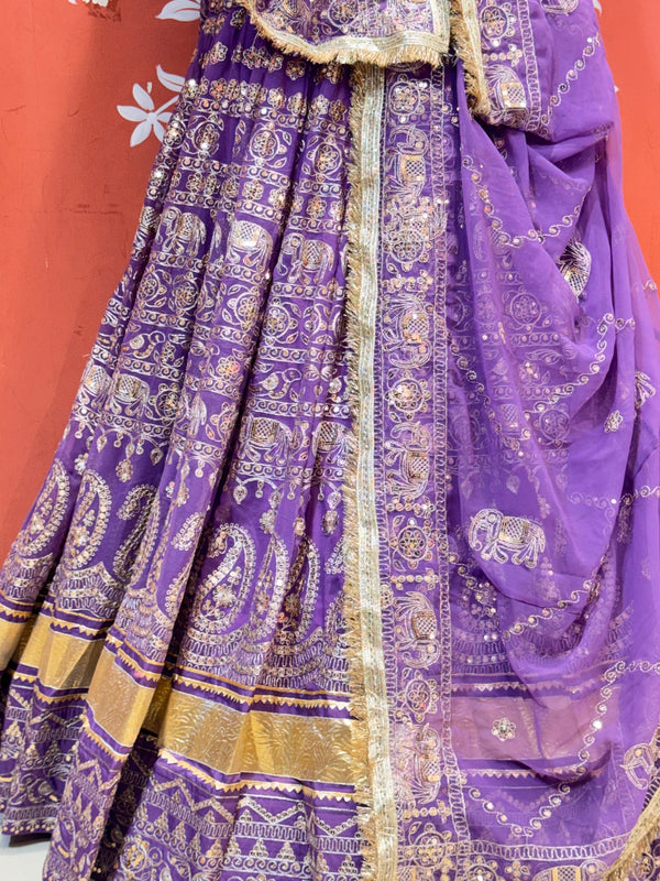 Rajwadi Lehenga