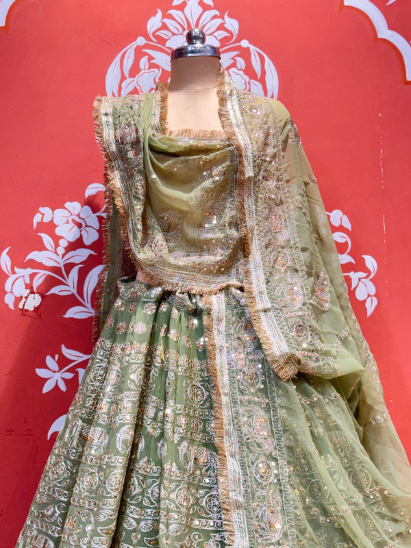 Rajwadi Lehenga