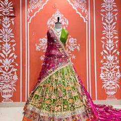 Rajwadi Lehenga