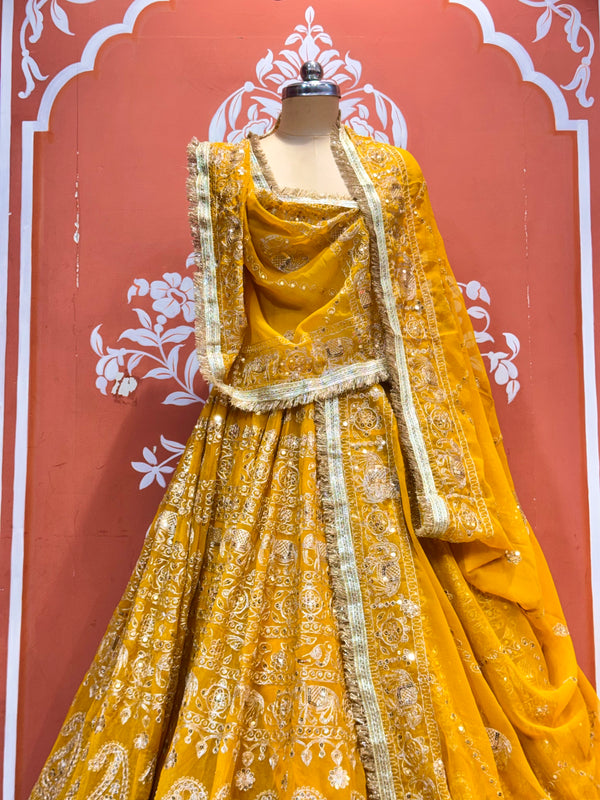 Rajwadi Lehenga