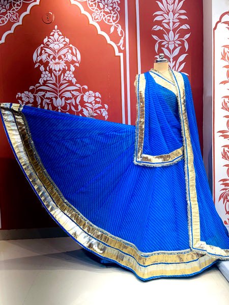 NEELAM MOTHRA GOTA FULL FLARED LEHENGA