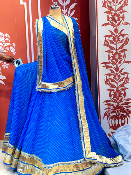 NEELAM MOTHRA GOTA FULL FLARED LEHENGA