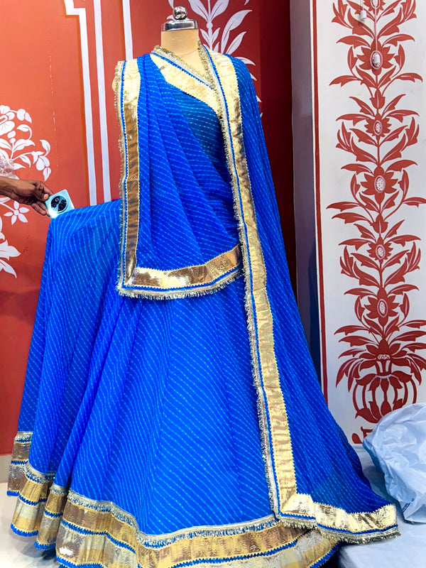 NEELAM MOTHRA GOTA FULL FLARED LEHENGA