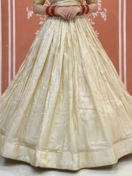 COSMOS TISSUE SILK SKIRT