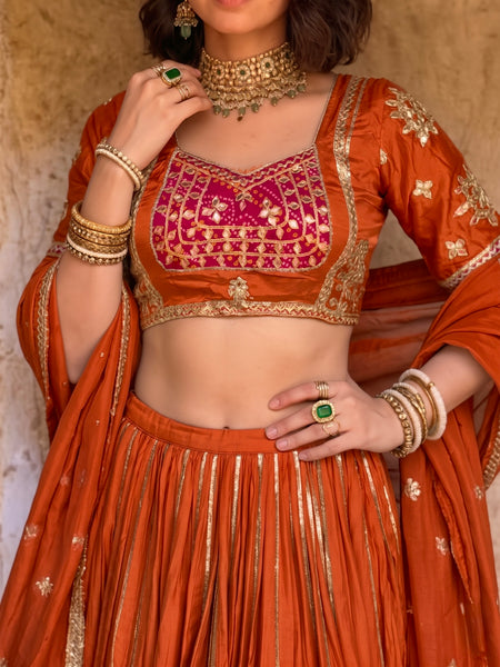Aangi Gazi Silk Blouse