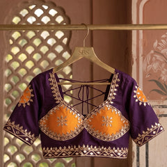 Aangi Gota Patti Blouse