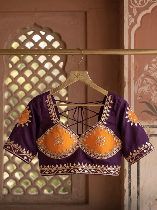 Aangi Gota Patti Blouse