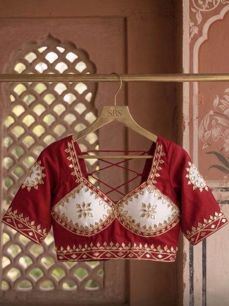 Aangi Gota Patti Blouse