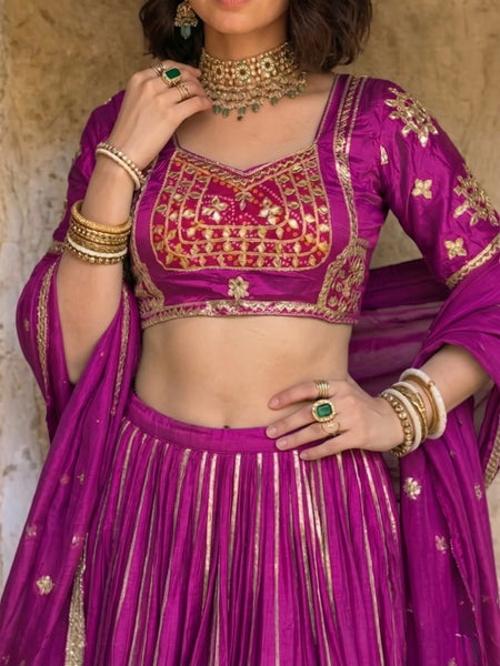 Aangi Gazi Silk Blouse