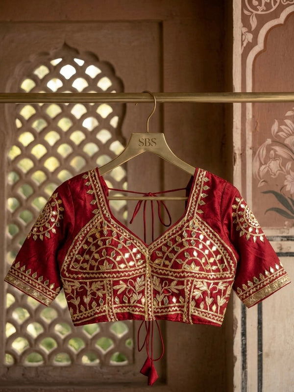Aangi Gota Patti Blouse