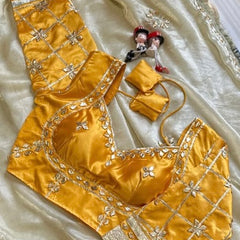 Aangi Gazi Silk Blouse