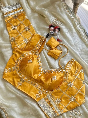 Aangi Gazi Silk Blouse