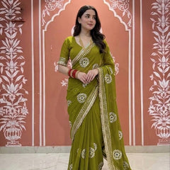Royal Georgette Saree