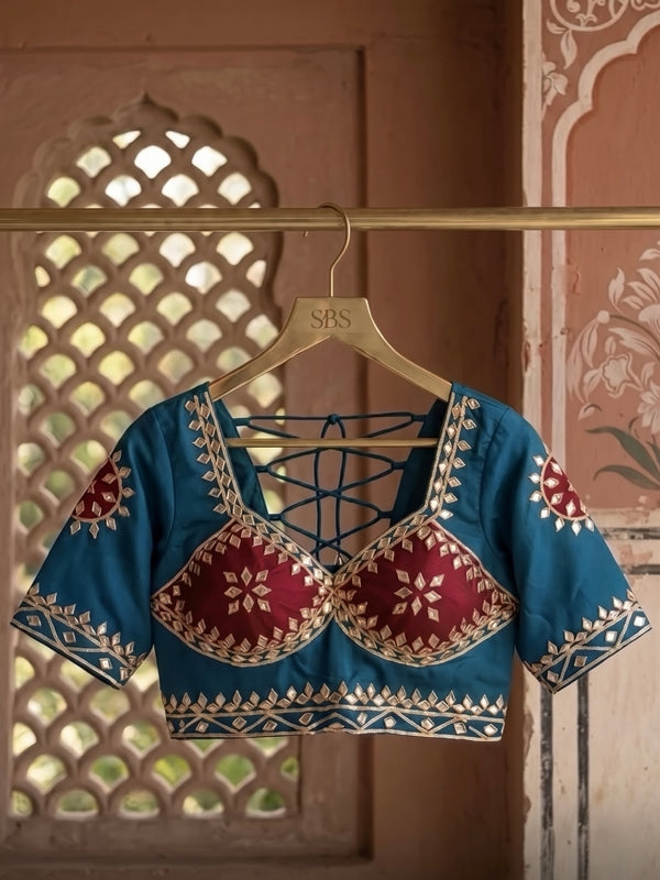 Aangi Gota Patti Blouse