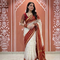 VISCOS GEORGETTE DOUBLE SHADE SAREE