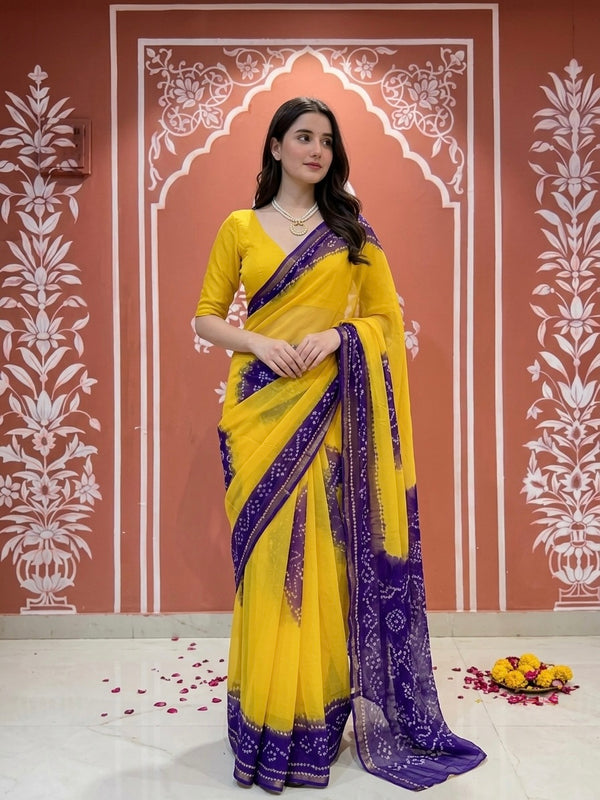 Royal Georgette Saree