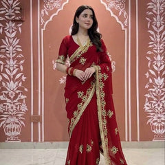 Royal Georgette Saree