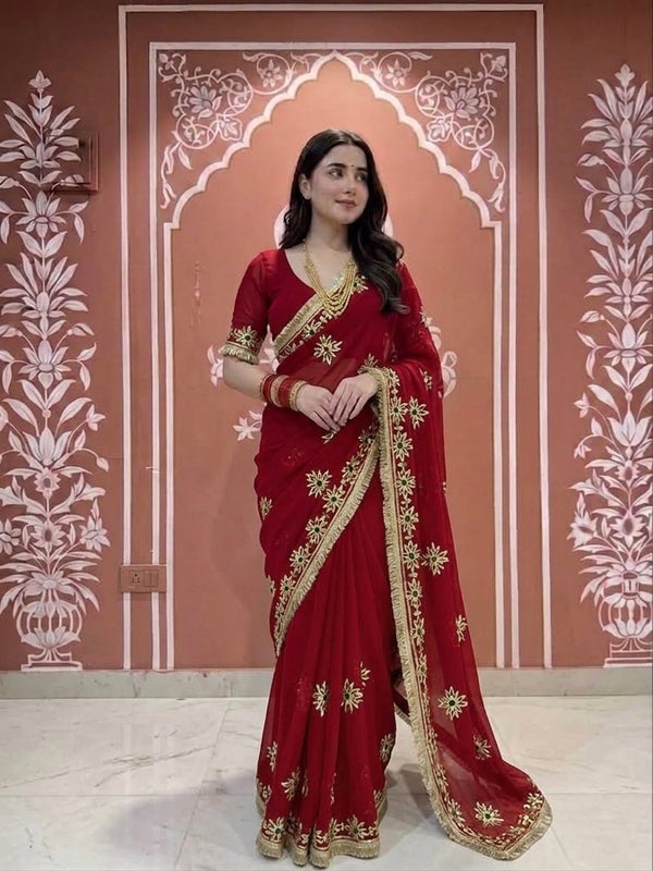 Royal Georgette Saree