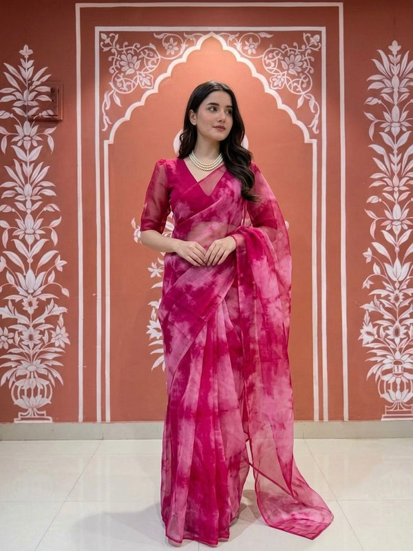 Pure Organza Saree