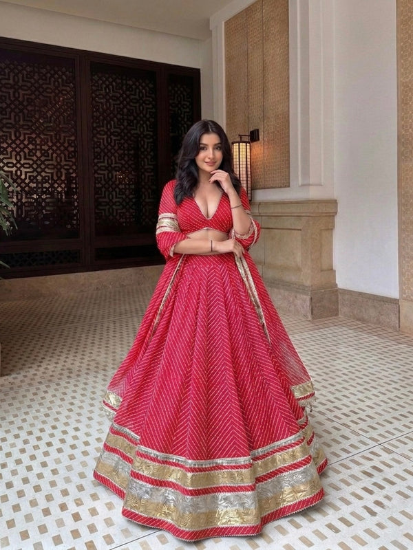 Leheriya Lehenga